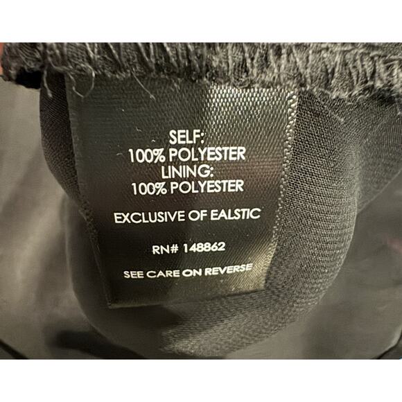 Torrid Chiffon Smock Neck Plaid Blouse Women’s Long Sleeve Purple Black: Size 1 - Picture 8 of 9